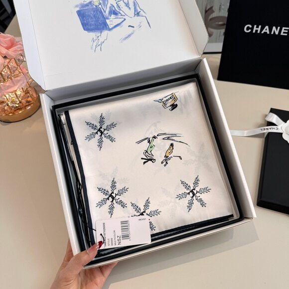 .Chanel ® Accessories - Chanel Silk Scarf